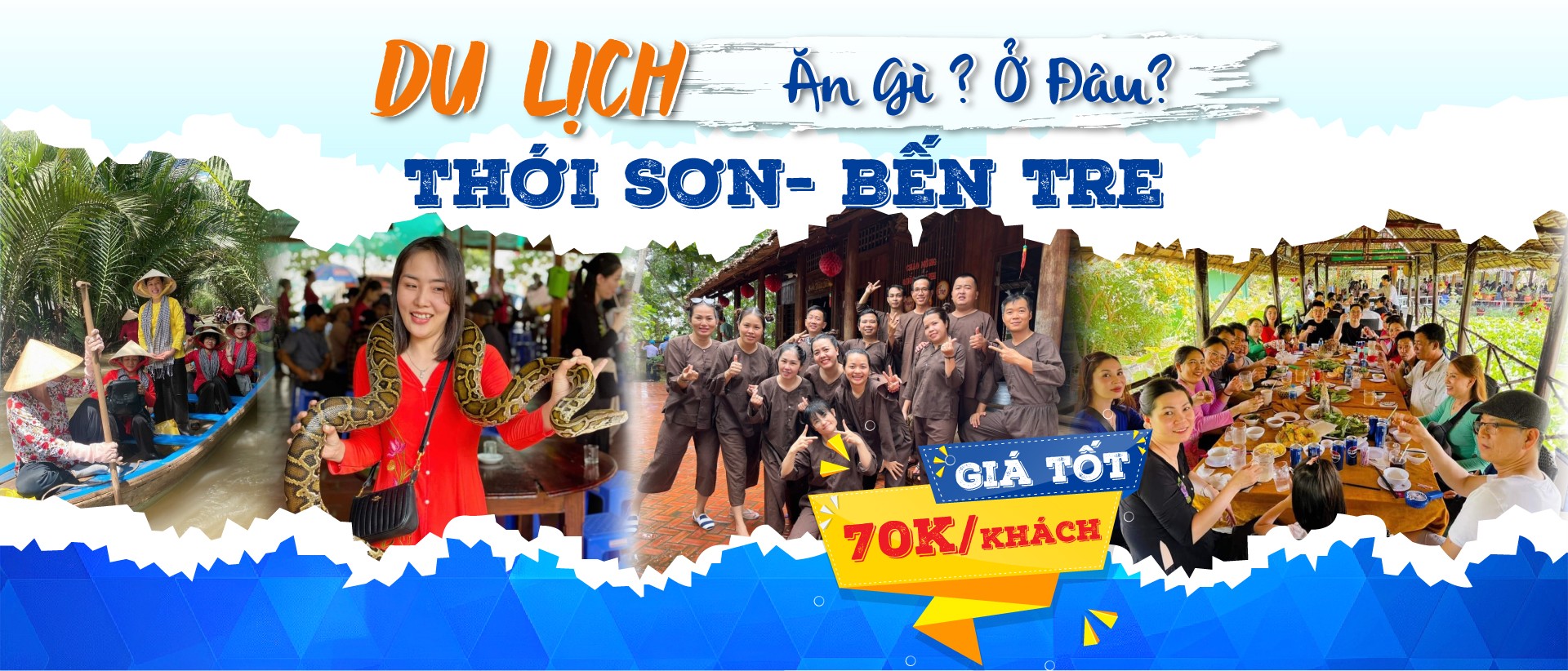 Du Lịch Cồn Thới Sơn - Cồn Phụng